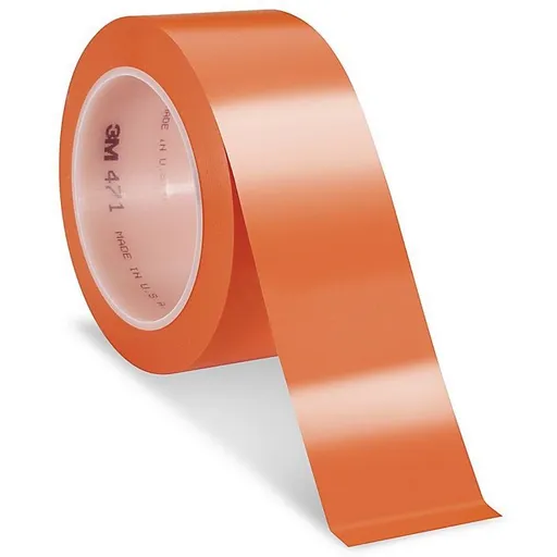 3M 471 PVC lepiaca páska, 50 mm x 33 m, oranžová