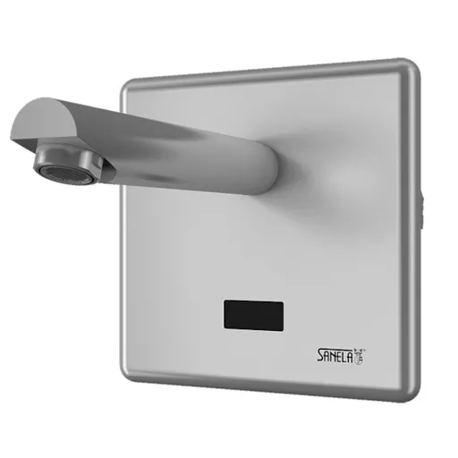 Umývadlová batéria Sanela so senzorom nerez SLU04H17