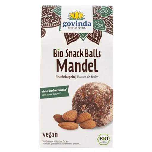 GOVINDA Mandľové guličky BIO 100 g