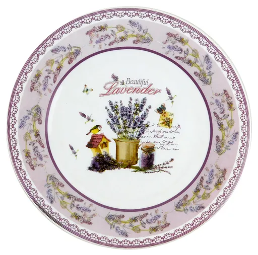 MAKRO - Tanier dezertný 20cm Levanduľa, keramika