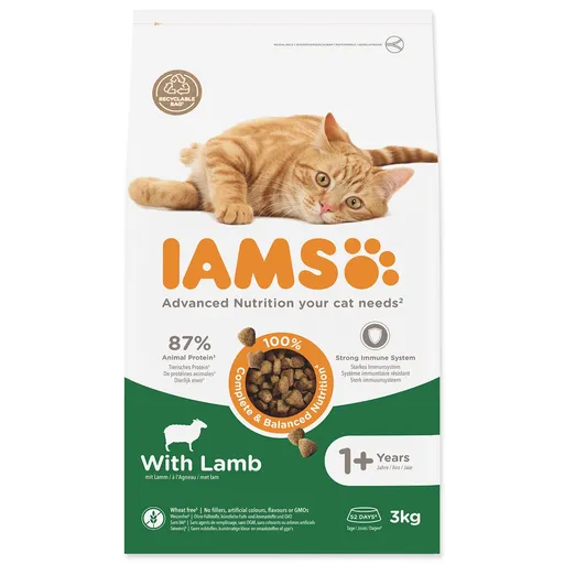 IAMS CAT AD lamb granule pre mačky 3kg