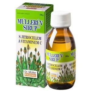 Müllerův sirup s jitrocelem a vitaminem C 245 ml