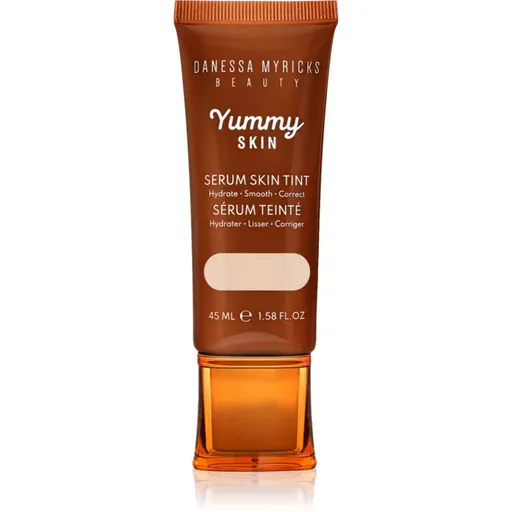 Danessa Myricks Beauty Yummy Skin Serum Skin Tint hydratačný make-up s vyhladzujúcim účinkom odtieň 1.5 - Fair with Cool Undertones 45 ml