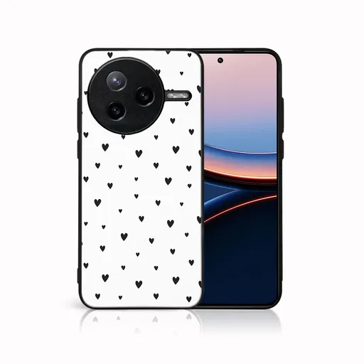 MY ART Ochranný kryt pre Xiaomi Poco F7 Ultra BLACK HEARTS (167)