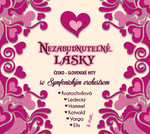 Výberovka, Nezabudnuteľné Lásky Česko - Slovenské Hity so Symfonickým Orchestrom, CD