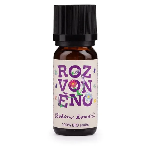 ROZVONĚNO Zbohom komáre Zmes éterických olejov Zbohom komáre 10 ml