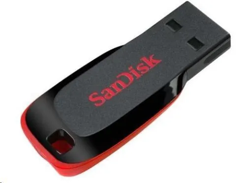 SanDisk Flash Disk 16GB Cruzer Blade, USB 2.0, čierna