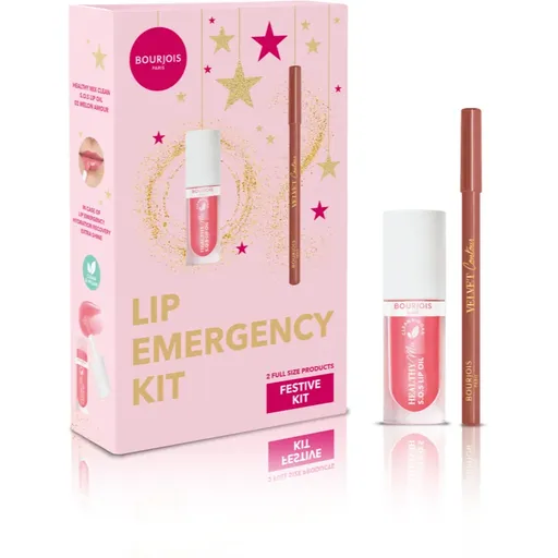 Bourjois Lip Emergency Kit vianočná darčeková sada