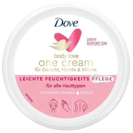 DOVE BODY LOVE LIGHT HYDRATION - Hydratačný telový krém 0,25 L