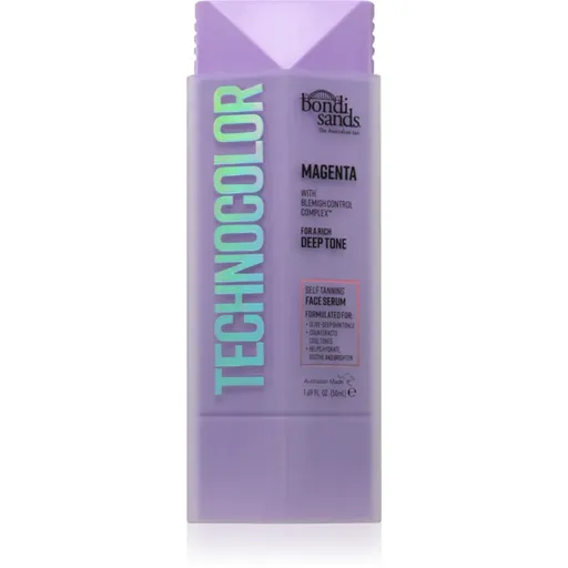 Bondi Sands Technocolor Magenta samoopaľovacie sérum na tvár 50 ml
