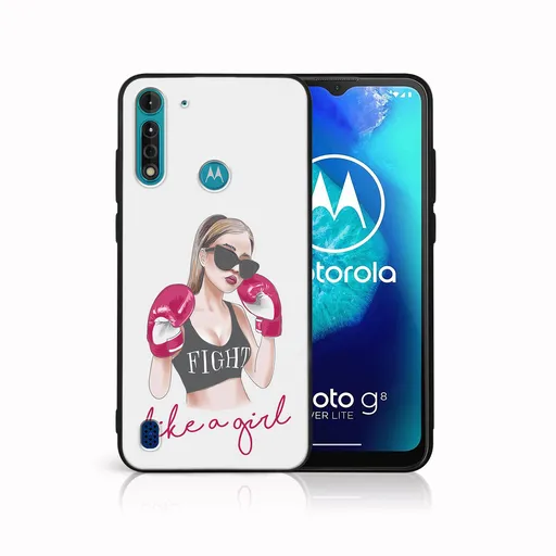 MY ART Ochranný kryt pre Motorola Moto G8 Power Lite FIGHTER (133)