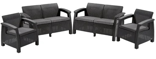 KETER Záhradný set GREEK REST | grafit