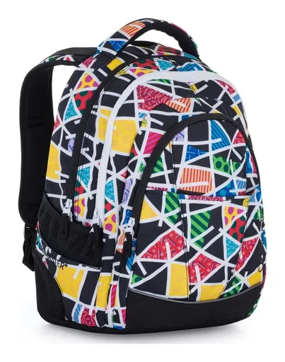Školská taška Bagmaster Digital 22 A Colourful