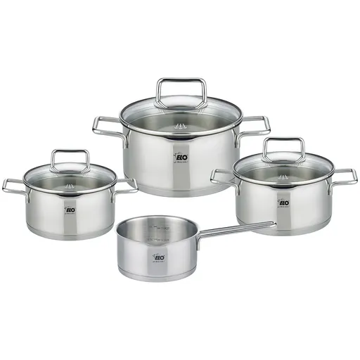 Elo 72404 4-dielna súprava nehrdz. hrncov Smart Steam