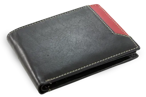 Čierna pánska kožená peňaženka 513-4701-60/31