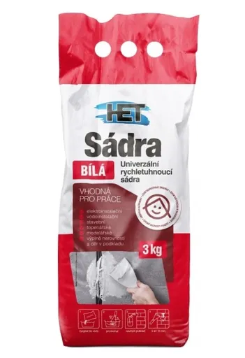 HET Sadra biela 1 kg