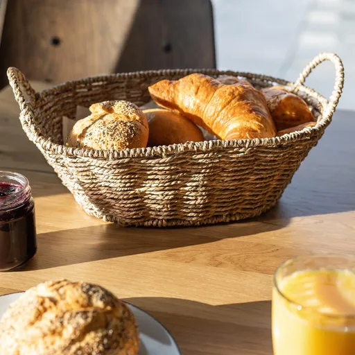 Haushalt international Košík na pečivo z mořské trávy
