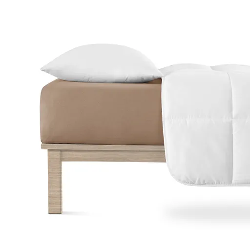 4Home jersey prestieradlo Lycra orechová, 90 x 200 cm