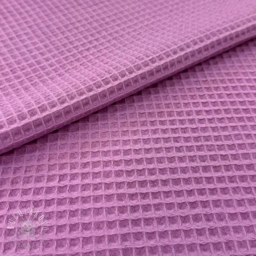 Bavlna s vaflovou väzbou pink