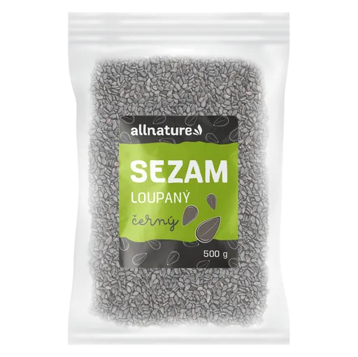 ALLNATURE Sezam čierny 500 g