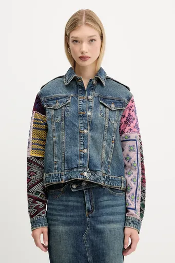 Rifľová bunda Desigual ETNIC