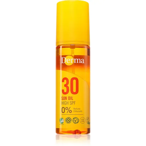 Derma Sun Oil ošetrujúci a opaľovací olej SPF 30 150 ml