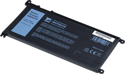 Batéria T6 Power Dell Insprion 15 5568, 5578, Vostro 14 5468, 15 5568, 3680mAh, 42Wh, 3cell, Li-pol