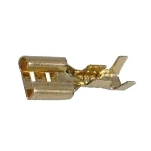 Zdierka faston  neizolovaná 6.3mm  blokáda