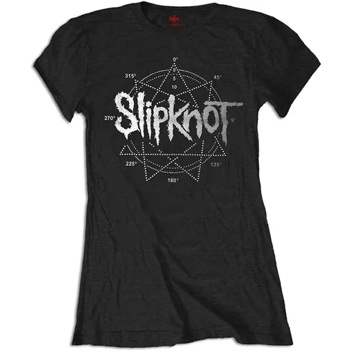 Slipknot tričko Logo Star Čierna XXL