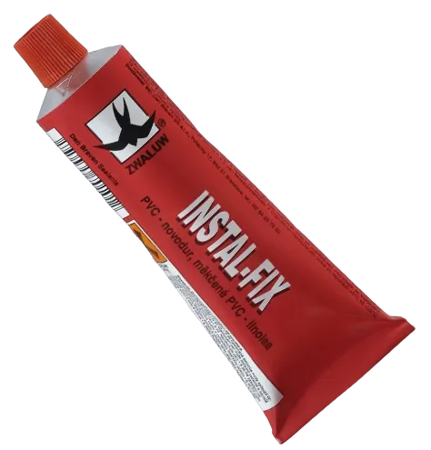 INSTAL FIX - Jednozložkové lepidlo s pevným spojom 130 ml transparentná