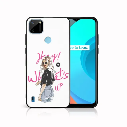 MY ART Silikónový obal Realme C11 WHATSUP (132)