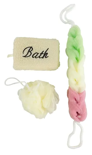 MAKRO - Sada masážna sprchovacia 3ks