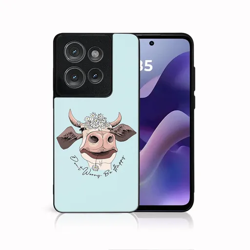 MY ART Ochranný kryt pre Motorola Moto G86 5G HAPPY COW (181)