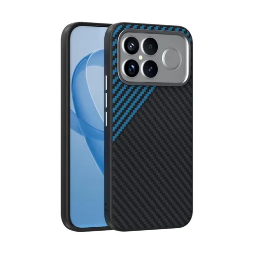 ABEEL C CARBON Ochranný kryt pre POCO F8 Ultra BLACK-BLUE