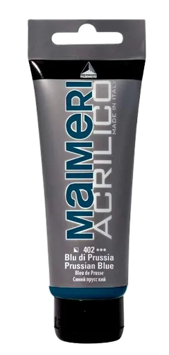 MAIMERI ACRILICO - Akrylové farby 402 - prussian blue, 0,075 L