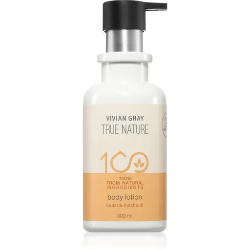Vivian Gray True Nature Cedar & Patchouli výživné telové mlieko 300 ml