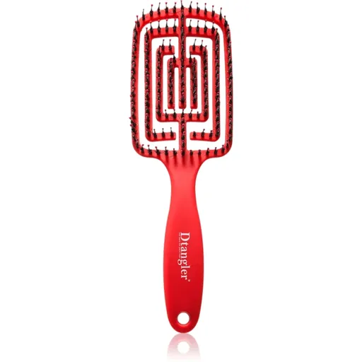 Dtangler Dry Blow, Glow And Go hranatá kefa na fúkanie farba Red Scarlett 1 ks