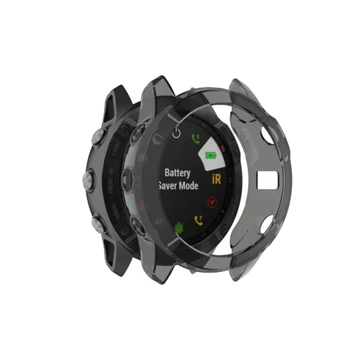 TPU HALF COVER Kryt pre Garmin Fenix 6X / 6X Pro čierny