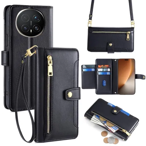 PASTEL Peňaženkové puzdro pre Honor Magic8 Pro 5G čierne