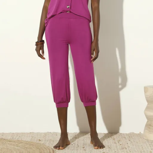 3/4 nohavice zakončené pružnými lemami