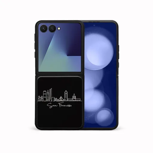 MY ART Ochranný kryt pre Samsung Galaxy Z Flip7 5G SAN FRANCISCO (212)
