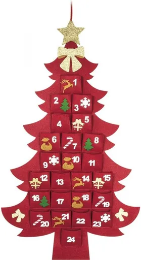 RXL 452 Kalendár adv.filc stromček RETLUX