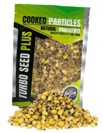 Carp zoom partikel turbo seed plus 1 kg - 3 mix