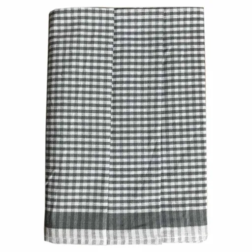 Polášek Károvaná utierka Egypt – 3 ks - č. 108 | Svetlošedá / tmavošedá