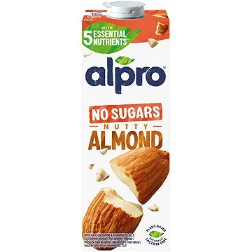 Alpro mandľový nápoj nesladený 1 l (5411188112709)