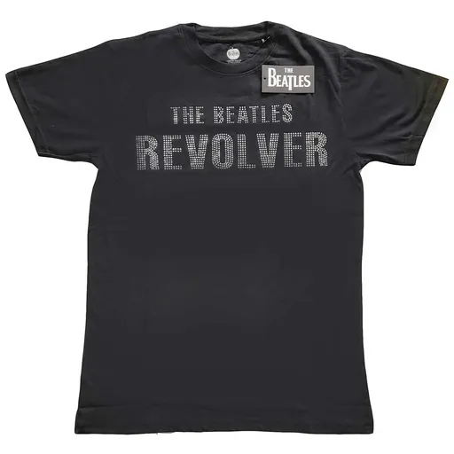 The Beatles tričko Revolver Čierna XXL
