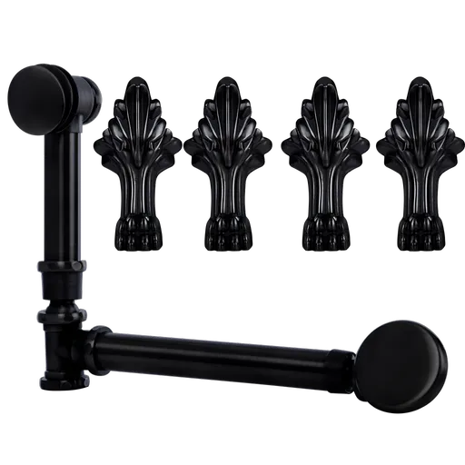 KERRA - Súprava k vani Antica ACZ (čierny mat) 5907548115720