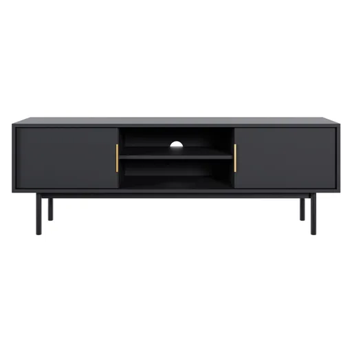 Televízny stolík VIVALA, čierna