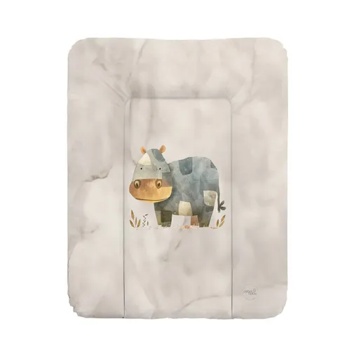 CEBA BABY Podložka prebaľovacia mäkká (50x70) Basic Cosy Hippo