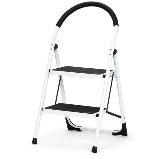 4Home Skladacie oceľové schodíky Steps, 2 stupne, 2 stupne